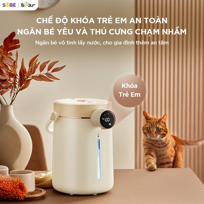 [SALE 20/10] Bình thuỷ điện Bear 3L EWB-5H30C60